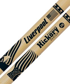 Baqueta Liverpool HY 2BM American Hickory Series 2B Ponta de Madeira