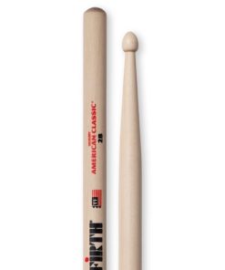 Baqueta Vic Firth American Classic Hickory 2B Ponta de madeira