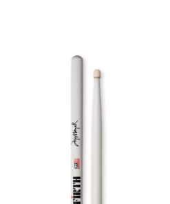 Baqueta Vic Firth SJM Signature Jojo Mayer Hickory 5A Acabamento em Branco Ponta de madeira