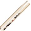 Baqueta Vic Firth SPE Signature Peter Erskine Hickory 7A/5A Ponta de Madeira Bolinha