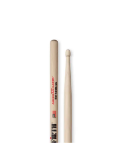 Baqueta Vic Firth X5A American Classic Extreme Longa Hickory 5A Ponta de madeira