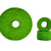 Feltro para Presilha de Hi Hat Pad Gorilla Verde Kit com 3 unid.