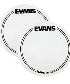 Pad de Bumbo Protetor Evans EQPC1 Kit com 2 unid.