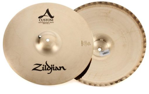 Prato Hi Hat Zildjian A Custom Mastersound Series 14Pol. Bronze B20