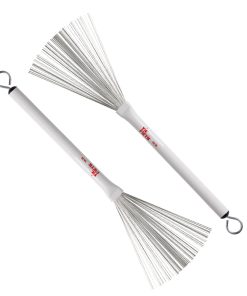 Vassourinha Aço Vic Firth WB Jazz Brush com Cerdas Retráteis