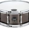 Caixa Mapex 14x5,5 Armory Tomahawk Casco em Black Chrome e Aros Powerhoop Triple Flange 2.3mm