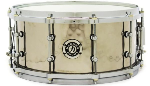 Caixa Nagano 14x6,5 Classic Steel Tube Lugs Casco em Aço e Aros Die-Cast
