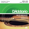 Corda D'Addario 009-045 para Violão Super Light 85/15