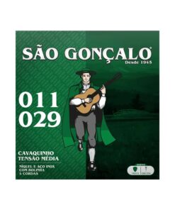 Corda São Gonçalo 011-029 Níquel com Bolinha Cavaco