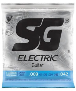Corda SG 009-042 Níquel Wound Guitarra 6 Cordas Extra Light