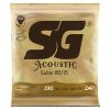 Corda SG 010/047 Bronze para Violão 85/15 6 Cordas Light