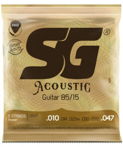 Corda SG 010/047 Bronze para Violão 85/15 6 Cordas Light