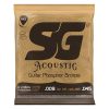 Corda SG 009-045 Phosphor Bronze Violão 6 Cordas Extra Light