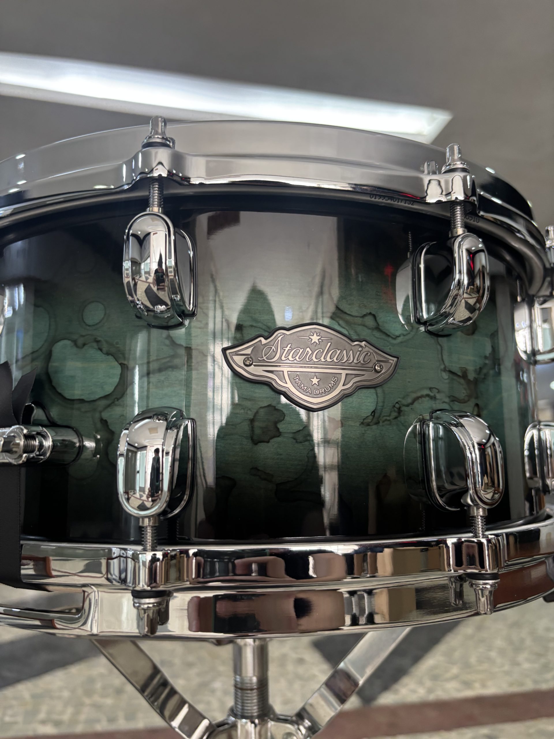 Caixa Tama Starclassic Performer Maple Birch Molten Steel Blue Burst 14x6,5" - Imagem 4