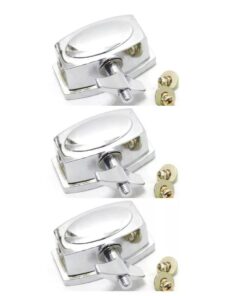 Caneca Base para Surdo Spanking 8.1 Cromada Kit com 3 Unid.