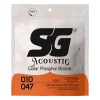 Corda SG 010/047 Phosphor Bronze Violão 6 Cordas Light