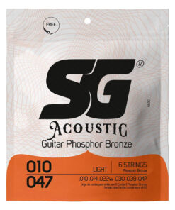 Corda SG 010/047 Phosphor Bronze Violão 6 Cordas Light