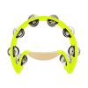 Pandeiro Liverpool Meia Lua Amarelo Neon