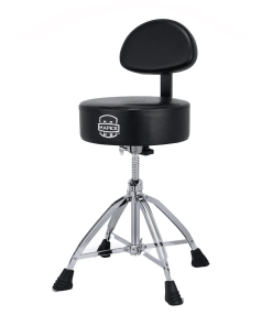 Banco Mapex T800 Assento Redondo com Encosto e Altíssimo Conforto 4 pernas Padrão Top de Linha