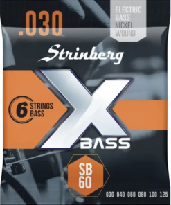 Corda Strinberg SB60 030-125 Nickel Wound Baixo 6 Cordas