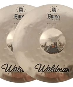 Prato Hi Hat Waldman Bursa Series 14Pol. Bronze B20
