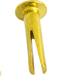 Rebites Meinl Sizzle Rivets Brass Efeito para Pratos Kit com 3 unid.
