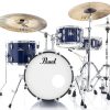 Bateria Acústica Pearl Roadshow Series Royal Blue Metallic Bumbo 18 Com Ferragens