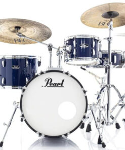 Bateria Acústica Pearl Roadshow Series Royal Blue Metallic Bumbo 18 Com Ferragens