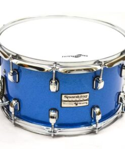 Caixa Spanking 14x8 Light Blue Sparkle Casco Hibrido em Birch/Hard Poplar 10 afinações
