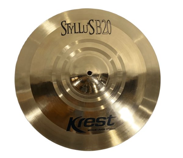 Prato Medium Crash Krest Styllus Series 17Pol. Bronze B20