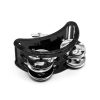 Pandeirola Torelli TPC307 PR Com Clamp para Chimbal Preto