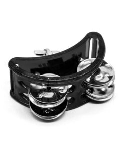 Pandeirola Torelli TPC307 PR Com Clamp para Chimbal Preto