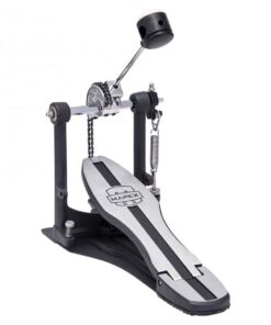 Pedal Simples Mapex P410 Corrente Simples Robusto e com Sapata Alongada