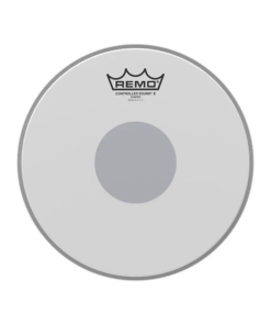 Pele Remo 12Pol. Controlled Sound X Coated Filme Simples com Dot