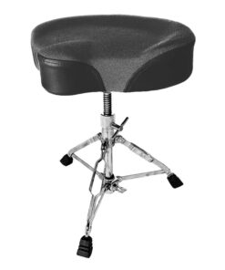 Banco Bauer By Torelli BAB 38 Preto Tecido Especial Automotivo com Assento Selim e Pernas Duplas