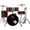 Bateria Acústica Michael Legacy DML420 Sparkle Wine Bumbo 20 com Ferragem