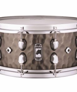 Caixa Mapex 14x6,5 Black Panther Persuader Series Hammered Black Brass Casco em Latão Martelado e 10 Afinações