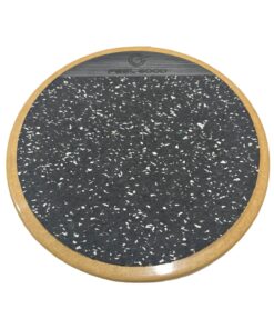 Pad de Estudo Feel Good Flex 12Pol. Preto com Base de Madeira e Borracha na parte Superior e Inferior