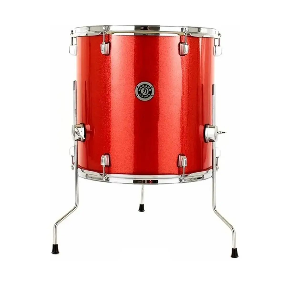 Bateria Acústica Nagano Garage Fusion Series New Red Sparkle - Ferragens Inclusas - Imagem 2