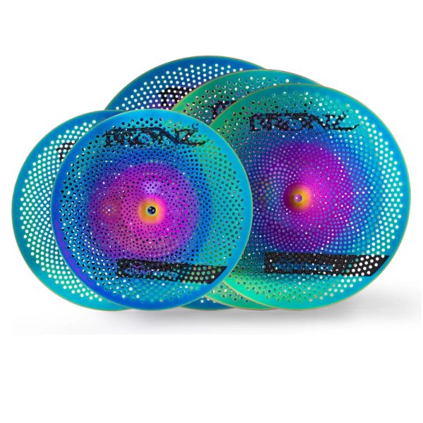 Kit de Pratos Bronz M Experience Series BRZ-MEX3-HCR 14-16-18-20Pol. Colors