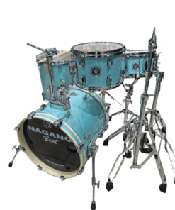 Bateria Acústica Nagano Beat Series Sweet Green Bumbo 16 Shell Pack