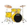 Bateria Acústica Tama Imperial Star Eletric Yellow Bumbo 22 com Ferragens