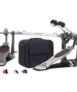 Pedal Duplo Pearl Eliminator Redline P-2052C PowerShifter com Semicase