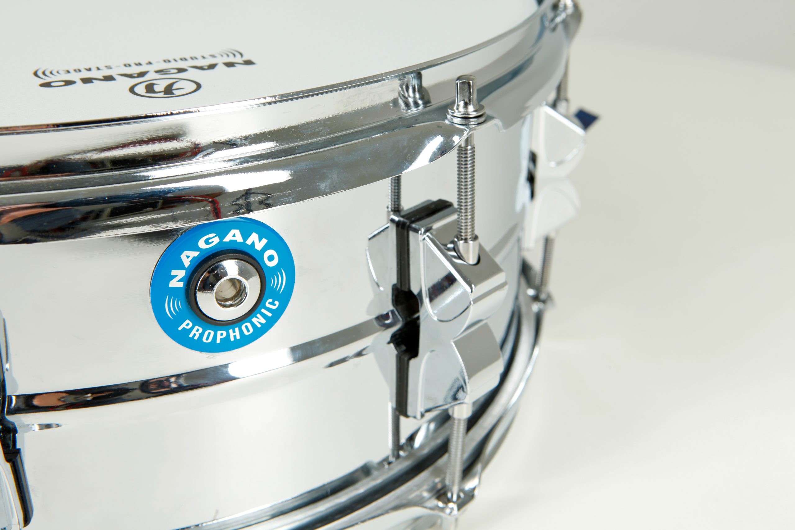 Caixa Nagano 14x6 ProPhonic Steel Shell Casco em Aço e Aros Triple Flanged 1.6mm - Imagem 5