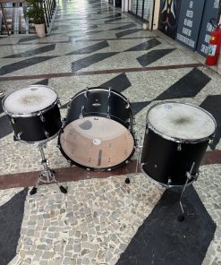 Alternative view of Bateria Pearl Decade Maple Black Ice bumbo 24” (Semi Nova)