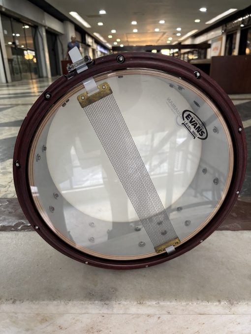 Caixa Gretsch Full Range Maple Wood Hoop Natural Gloss 14 x 5,5” com Aros de Madeira (Semi Nova) - Imagem 4
