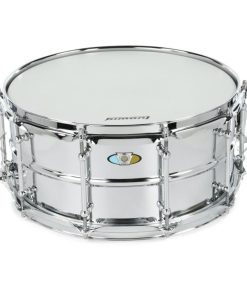 Caixa Ludwig 14x6,5 Supralite Series Steel Shell Casco em Aço 10 Afinações