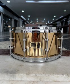 Caixa Hard Beat Signature Dede Silva 14x6 Em Aluminio Gold C/ Aro Die Cast