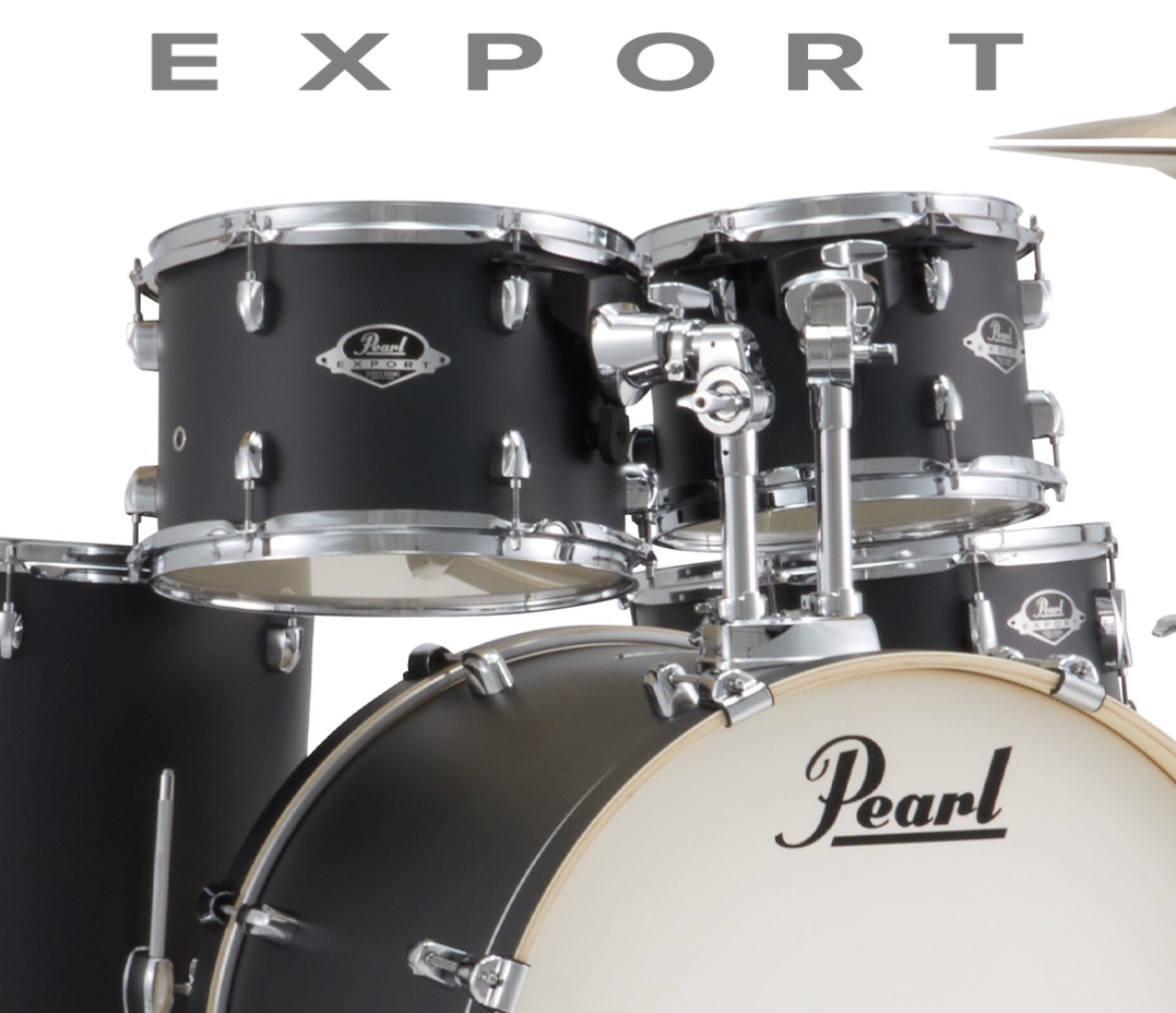 Bateria New Pearl Export Graphite Slate Series 22” (Shell Pack) - Imagem 4