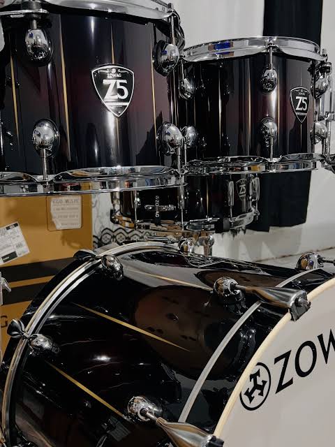 Bateria Zowag Z5 Birch Black List Red (Shell Pack) - Imagem 3